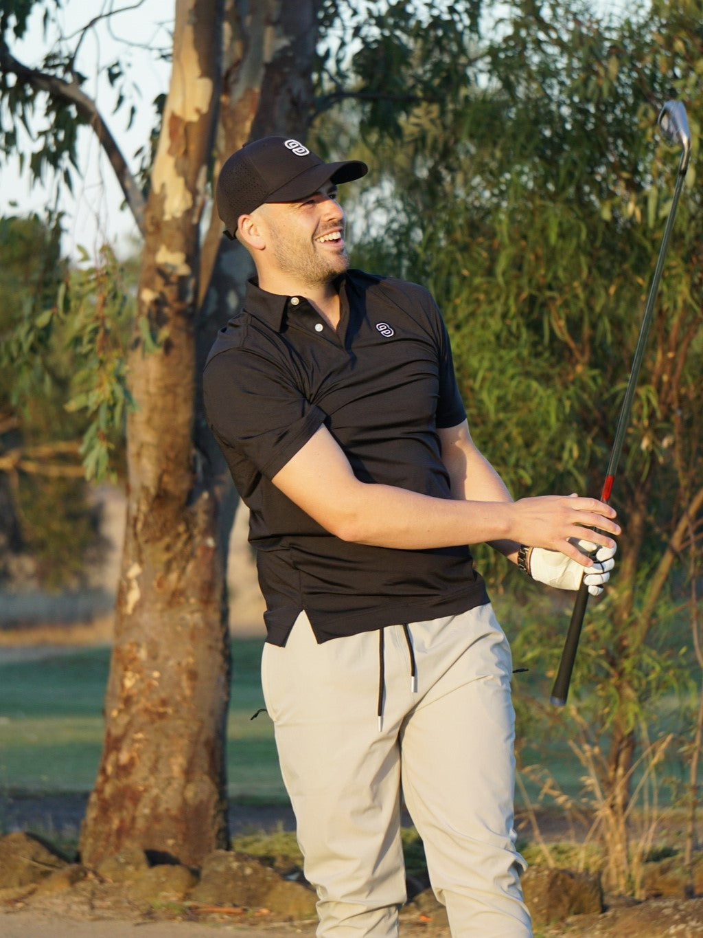 Berkley Golf Men's Polo - Black