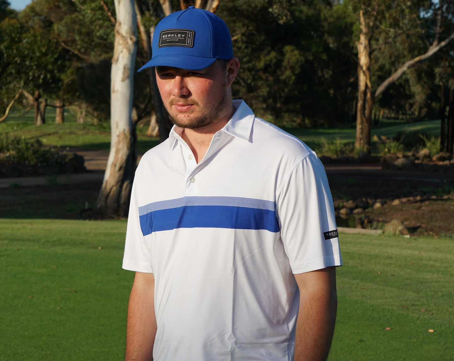 Berkley Golf Men's Polo - Blue Horizon Polo