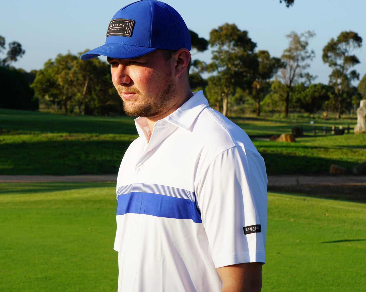 Berkley Golf Men's Polo - Blue Horizon Polo