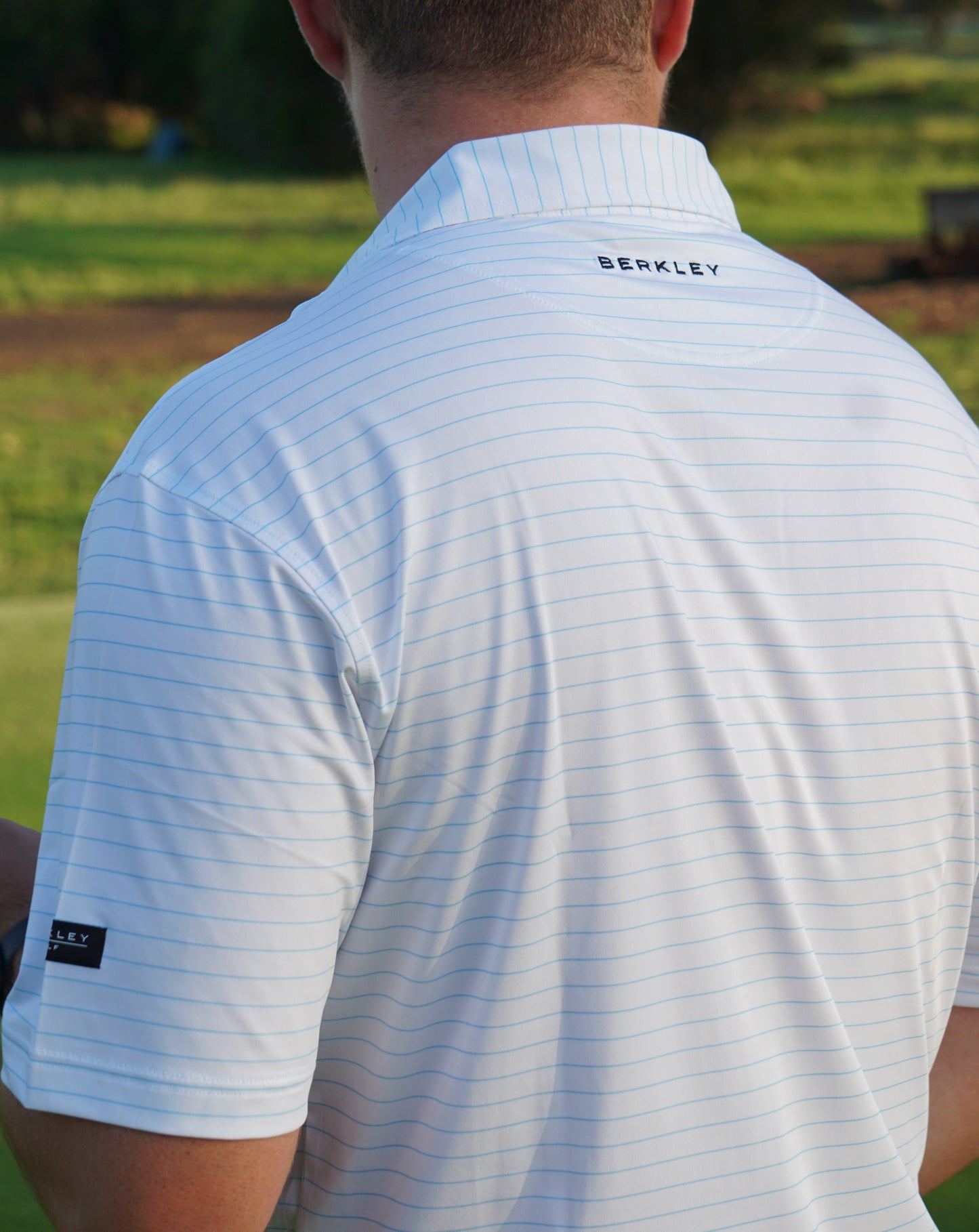Berkley Golf Men's Polo - Classic Stripe Polo