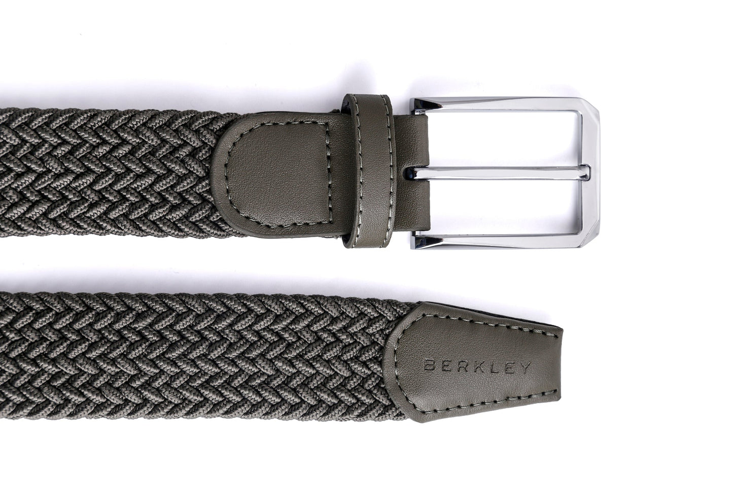 Berkley Golf - Braided Belt - Olive