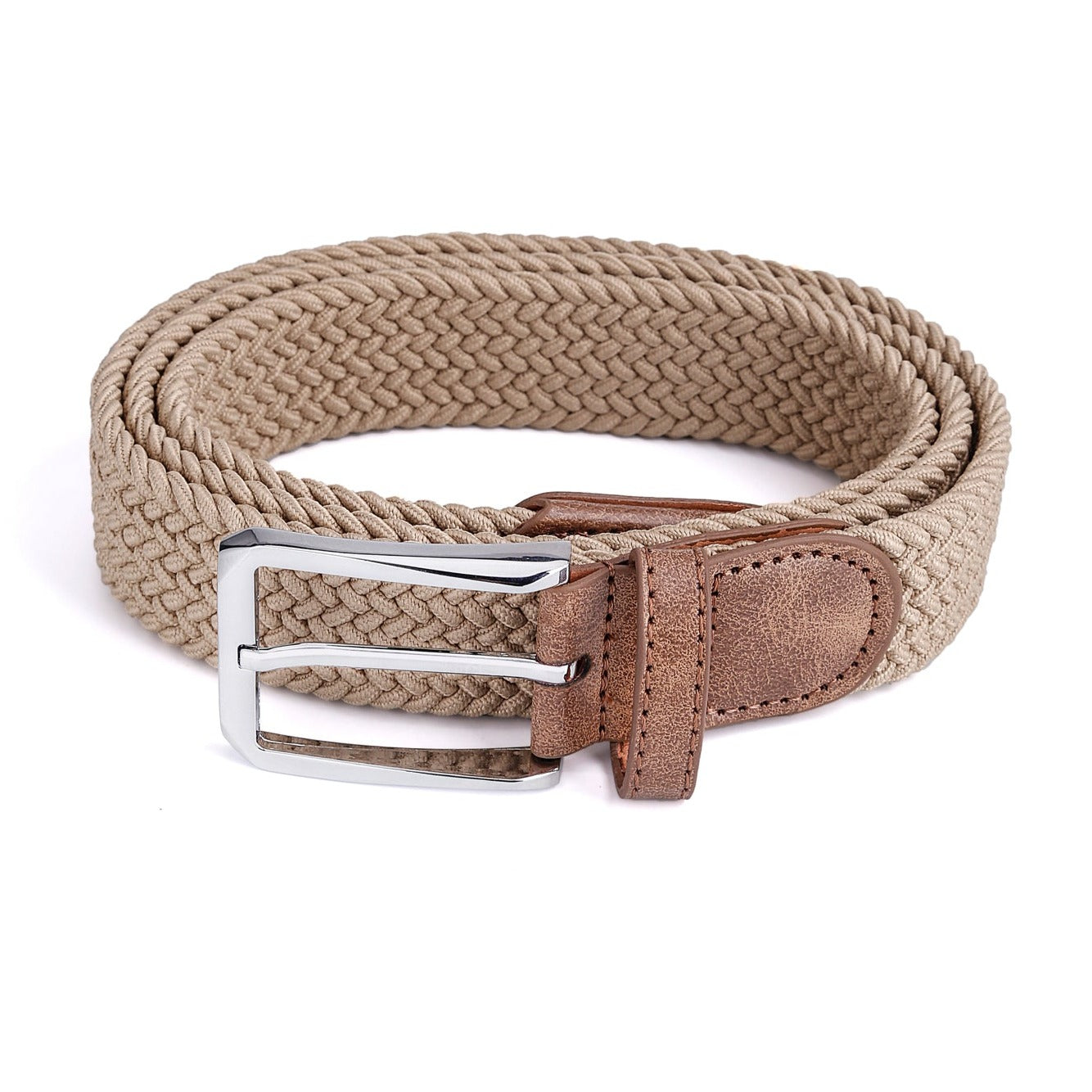 Berkley Golf - Braided Belt - Tan