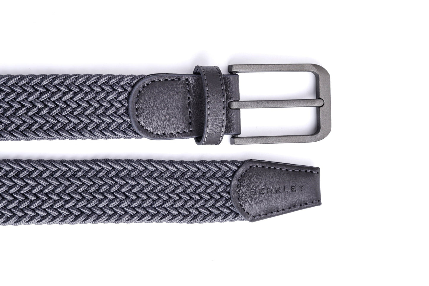 Berkley Golf - Braided Belt - Grey