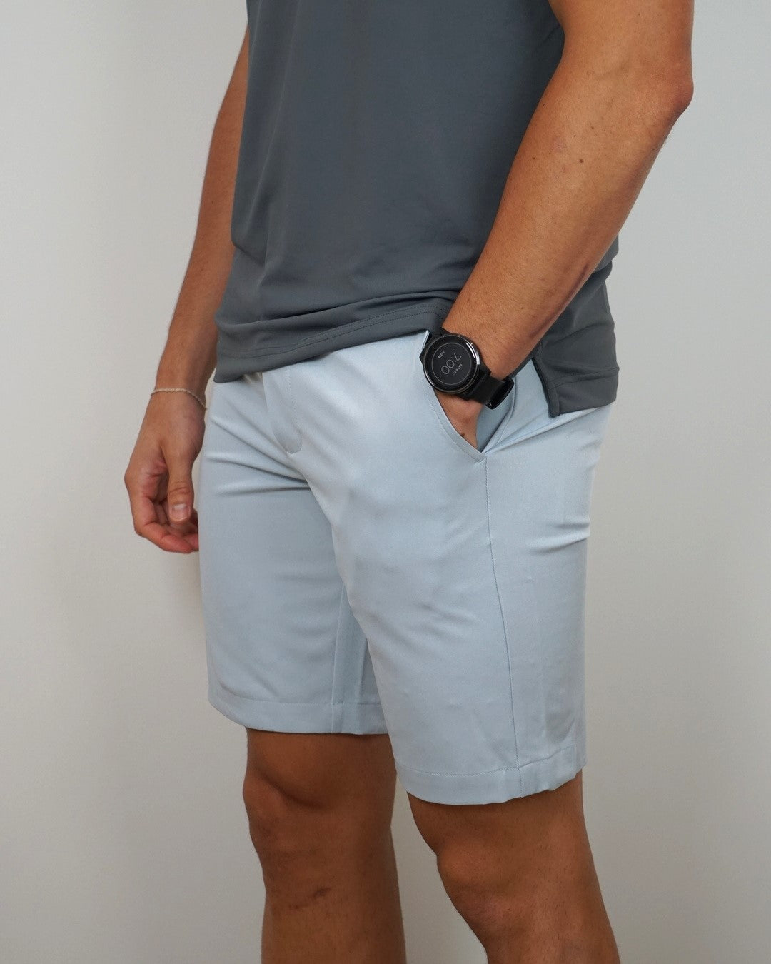 Berkley Golf - Men's Performance Golf Shorts - Smoke Grey