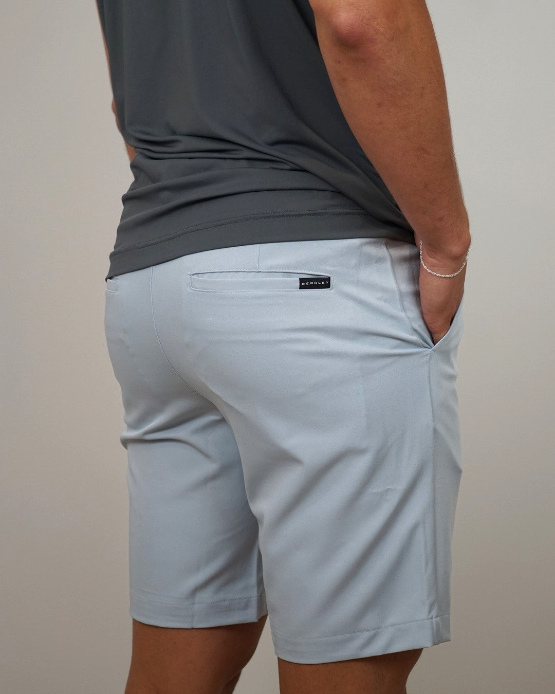 Berkley Golf - Men's Performance Golf Shorts - Smoke Grey