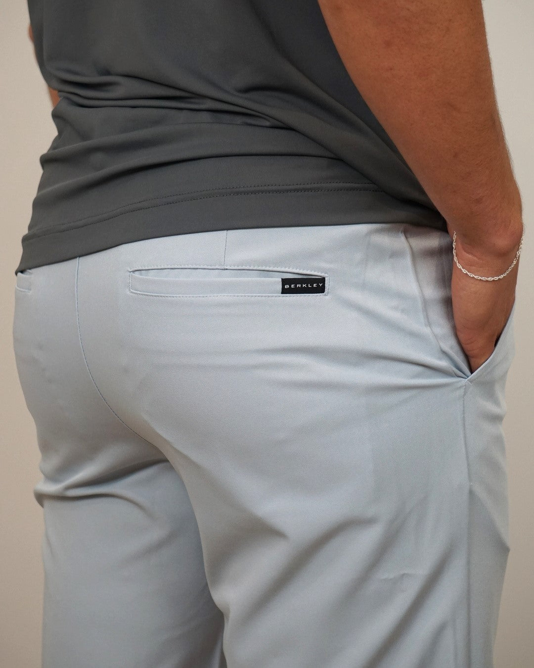 Berkley Golf - Men's Performance Golf Shorts - Smoke Grey