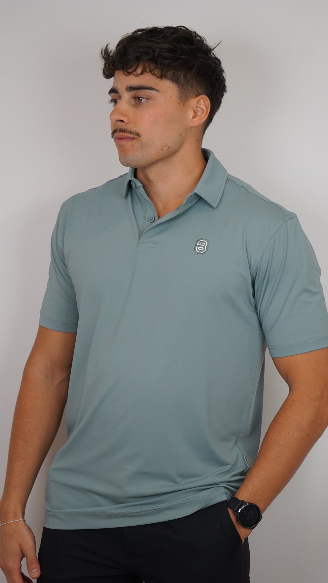 Berkley Golf - Men's Performance Golf Polo - Green