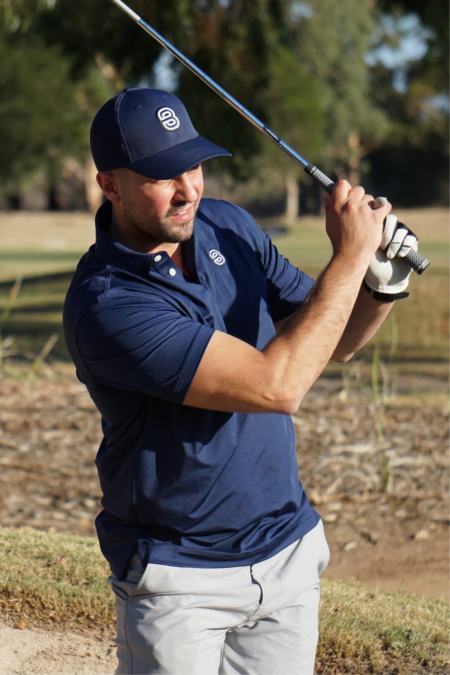 Berkley Golf Men's Polo - Navy