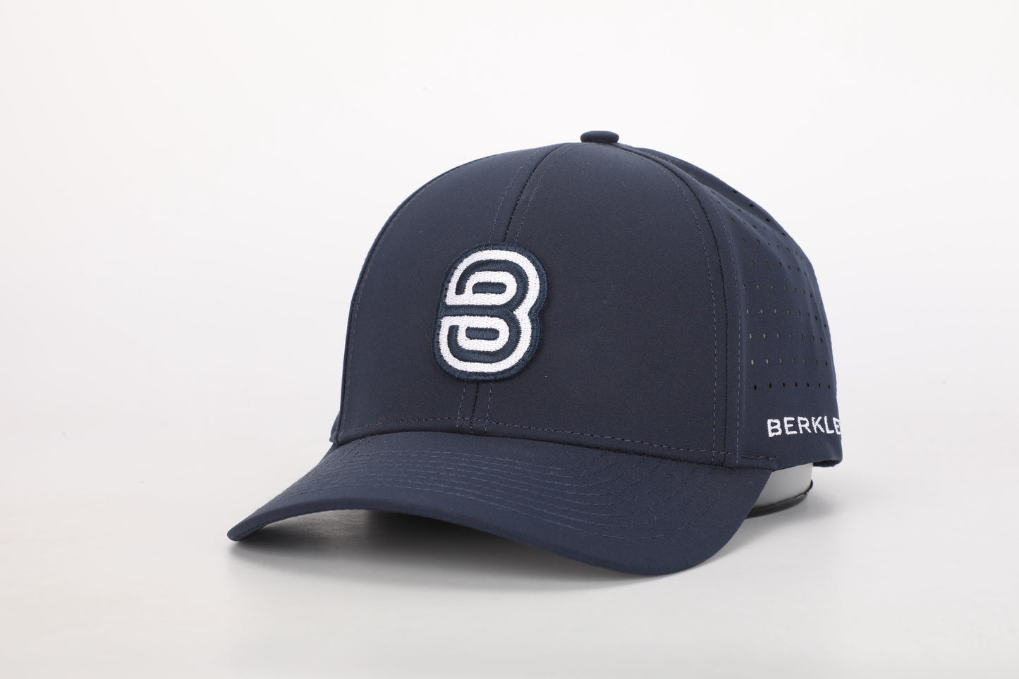 Berkley Golf - 'B' Patch Performance Golf Cap - Black and Navy