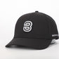 Berkley Golf - 'B' Patch Performance Golf Cap - Black and Navy