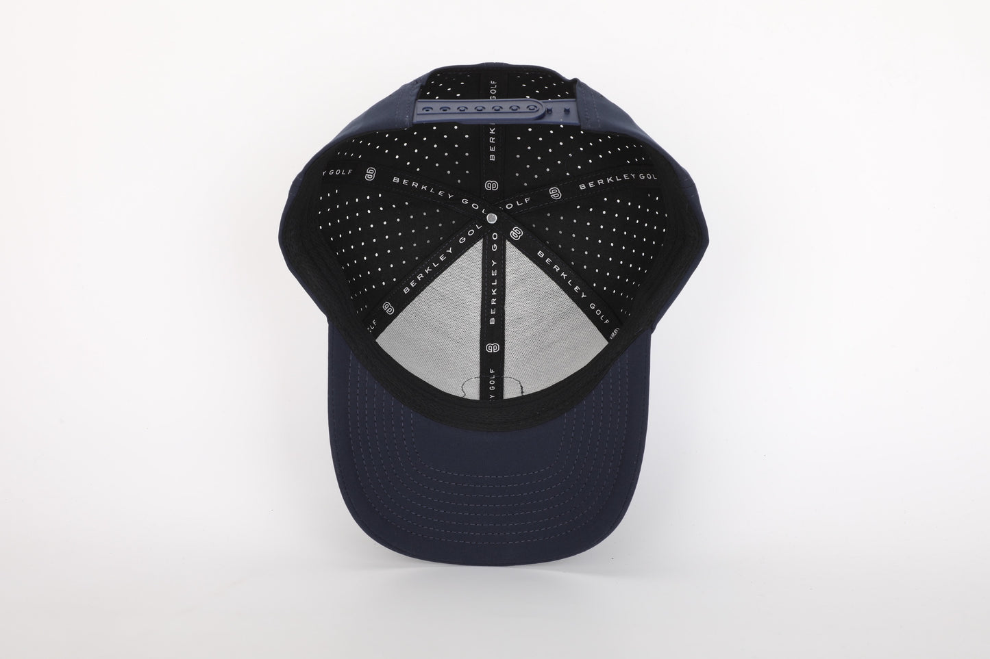 Berkley Golf - 'B' Patch Performance Golf Cap - Black and Navy