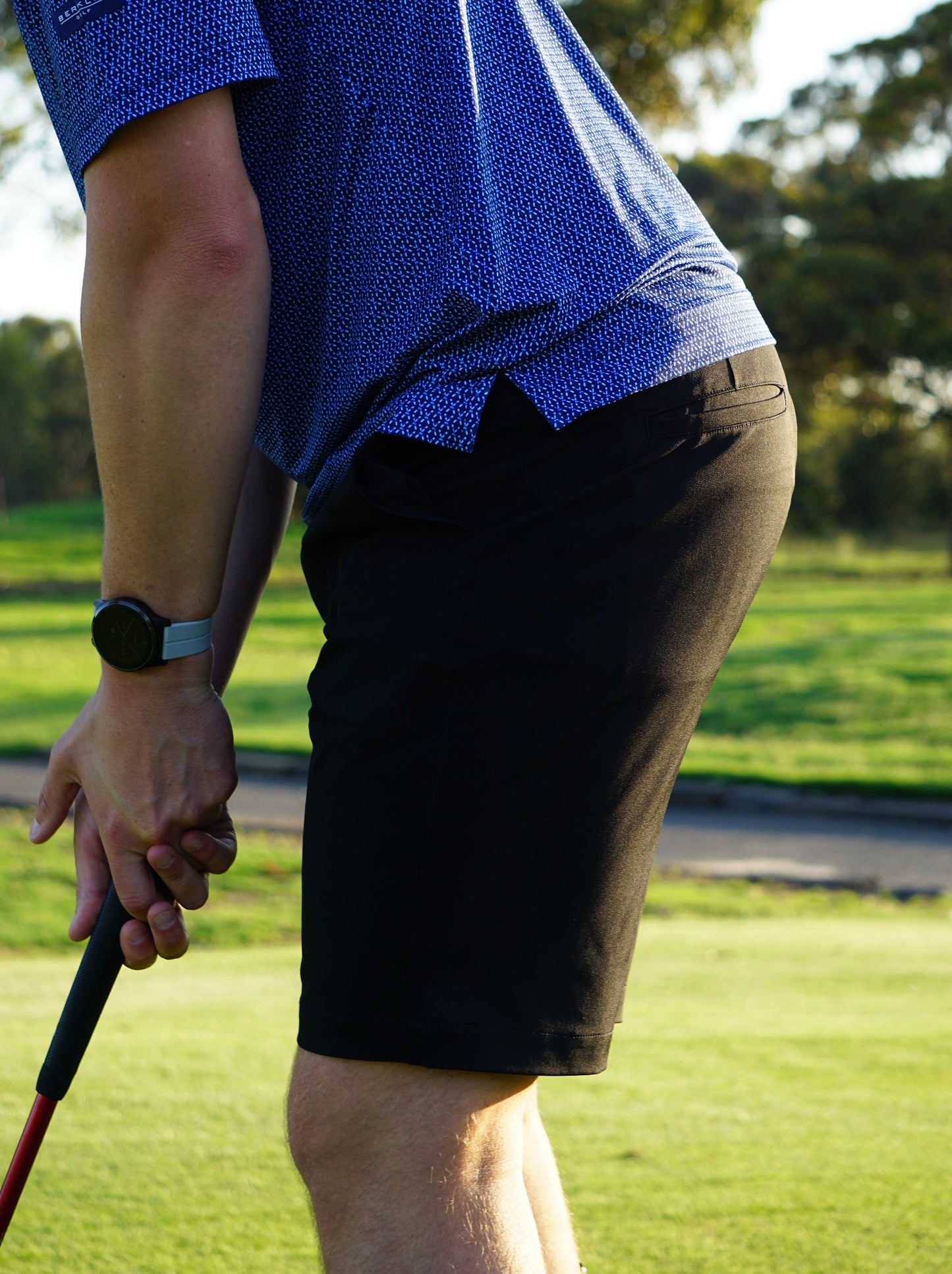 Berkley Golf - Classic-Fit Tech Shorts - Black "9