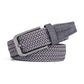 Berkley Golf - Braided Belt - Grey and White