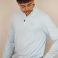 Berkley Quarter-Zip Pullover - Ice Blue