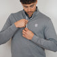 Berkley Quarter-Zip Pullover - Shadow Grey
