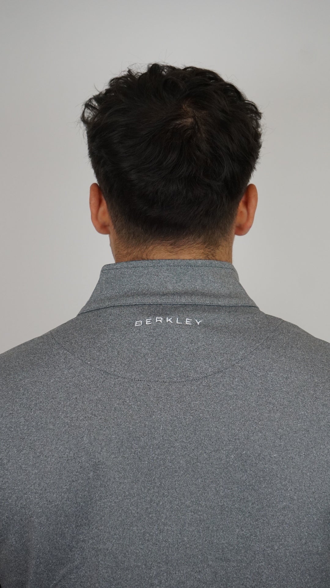 Berkley Quarter-Zip Pullover - Shadow Grey